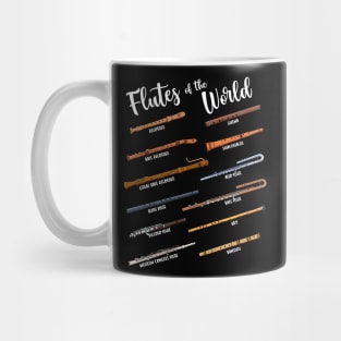 Many flutes - Flutes of the world - Flute Mug